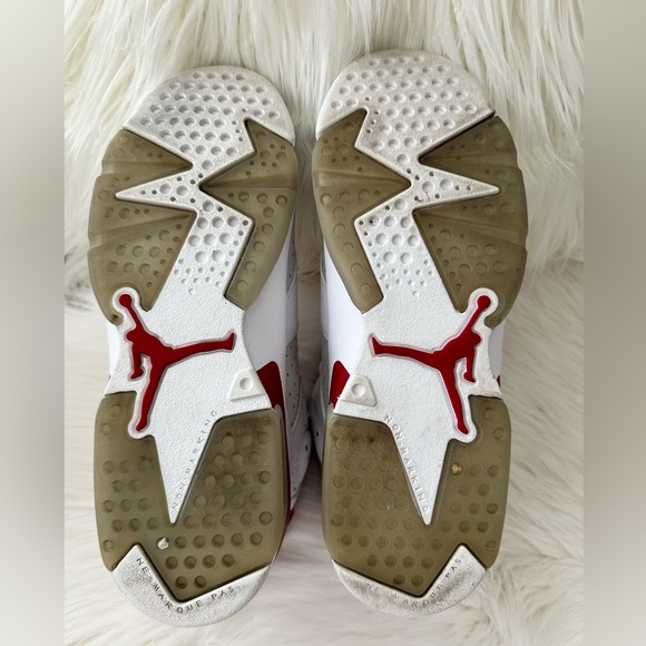 Nike Air Jordan 6 Retro Red White & Platinum - Picture 10 of 13